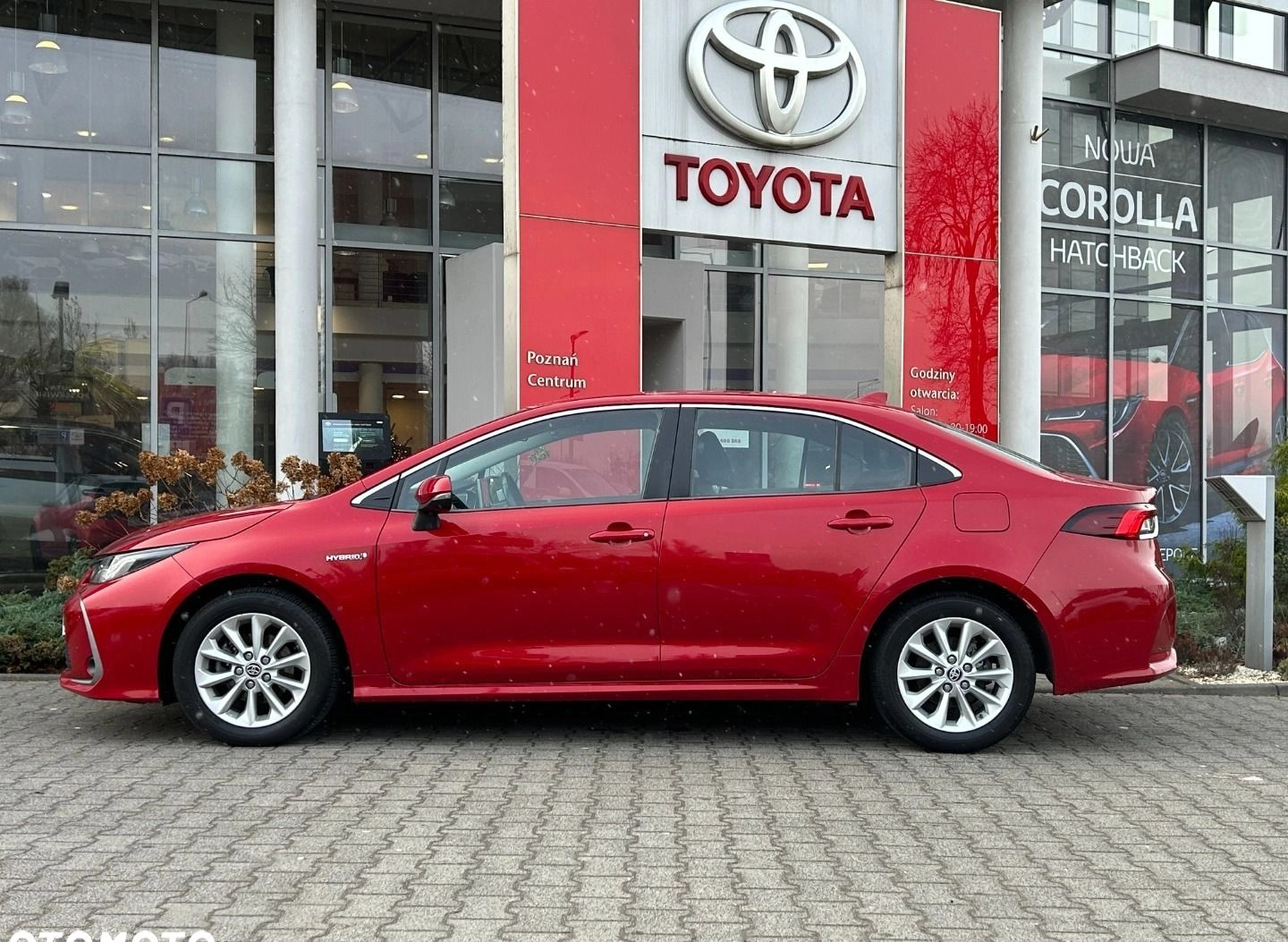 Toyota Corolla cena 80300 przebieg: 69185, rok produkcji 2019 z Poznań małe 67